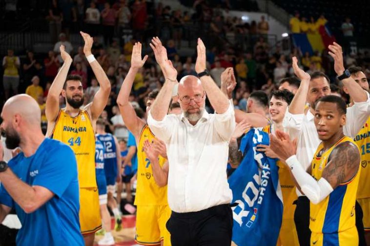 Baschet masculin: Victorie istorică pentru România în fața Greciei, în preliminariile CM 2027