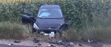 Mureș: Un microbuz și un autoturism, implicate într-un accident la Valea Largă; cinci persoane rănite
