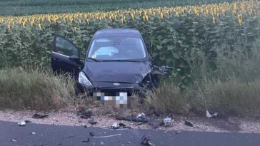 Mureș: Un microbuz și un autoturism, implicate într-un accident la Valea Largă; cinci persoane rănite