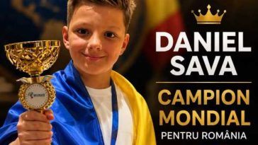 RECTIFICARE Vrancea: Elev din Focșani – campion mondial la aritmetică mentală după ce a rezolvat 240 de calcule în 10 minute