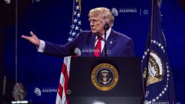 SUA250 / Trump a susținut un discurs în stil de campanie electorală (Reuters)