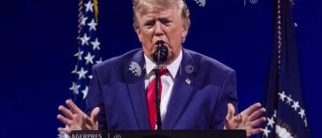 SUA250 / Trump condamnă comunismul, într-un discurs întârziat de furtună