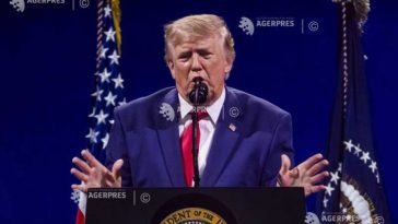 SUA250 / Trump condamnă comunismul, într-un discurs întârziat de furtună