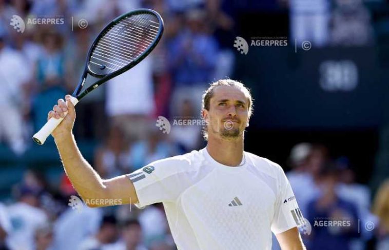 Tenis: Alexander Zverev s-a calificat în optimi la Wimbledon