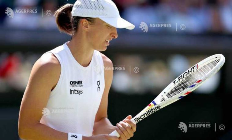 Tenis: Swiatek, Anisimova și Rîbakina, învinse în turul al treilea la Wimbledon
