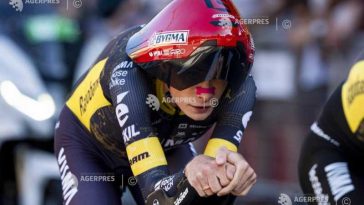 Ciclism: Vingegaard, liderul în Turul Franței după prima etapă, în urma victoriei echipei Visma în contratimp
