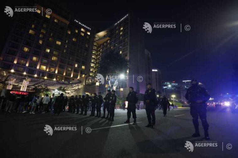 Fotbal – CM 2026: Poliția mexicană a împrăștiat fanii de lângă hotelul Angliei