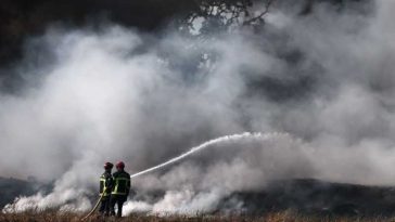 Franța/ Un incendiu de vegetație izbucnit în Pirinei a mistuit aproape o mie de hectare