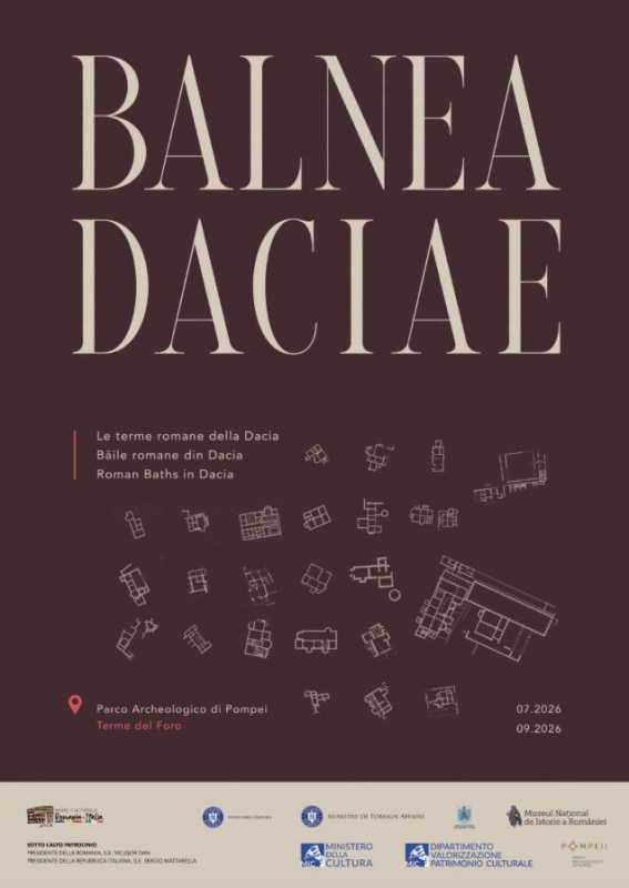 Expoziția multimedia ‘Balnea Daciae. Băile romane din Dacia’ – de luni, în Parcul Arheologic Pompei