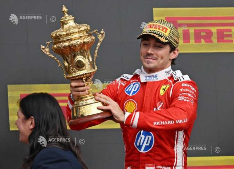 Auto – F1: Monegascul Charles Leclerc (Ferrari) a câștigat Grand Prix-ul Marii Britanii