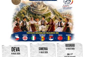 Hunedoara: Festivalul internațional de folclor ”Carpatica” de la Deva aduce în județ ansambluri din șapte țări