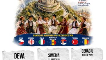 Hunedoara: Festivalul internațional de folclor ”Carpatica” de la Deva aduce în județ ansambluri din șapte țări