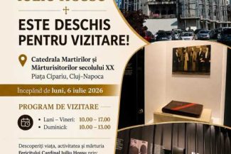 Cluj: Muzeul ”Fericitul Cardinal Iuliu Hossu” a fost deschis pentru public