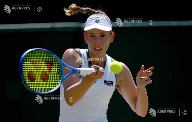 Tenis: Belgianca Elise Mertens s-a calificat în sferturi de finală la Wimbledon