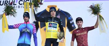Ciclism: Italianul Lorenzo Finn a câștigat etapa a treia a Turului Sibiului și rămâne lider la general