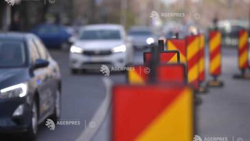 Brigada Rutieră: Carosabil prăbușit pe strada Vasile Pârvan, la intersecția cu bulevardul Mihail Kogălniceanu