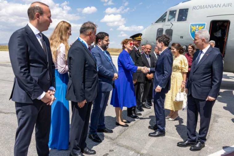 Nicușor Dan – întrevedere cu delegația Congresului Statelor Unite ale Americii la Summitul NATO
