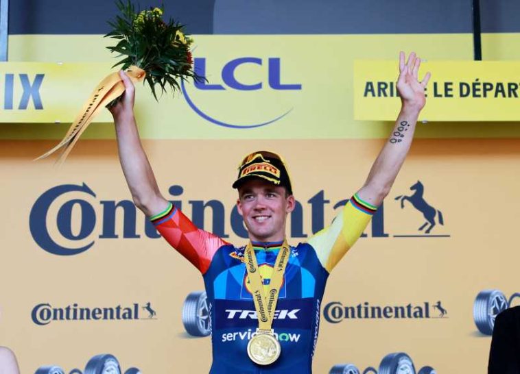 Ciclism: Mads Pedersen a câștigat etapa a 4-a a Turului Franței; norvegianul Traeen, noul lider la general