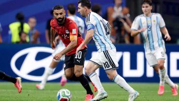 Fotbal – CM 2026: Argentina – Egipt 0-1, la pauză