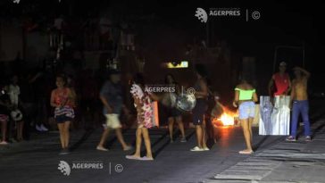 Cuba: Proteste la Havana pe măsură ce autoritățile se luptă să restabilească furnizarea de curent electric