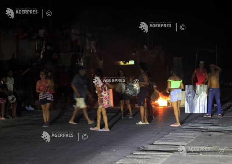 Cuba: Proteste la Havana pe măsură ce autoritățile se luptă să restabilească furnizarea de curent electric
