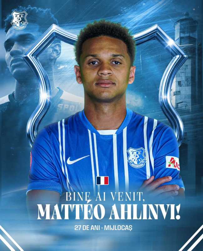 Fotbal: Farul Constanța l-a achiziționat pe mijlocașul Matteo Ahlinvi