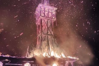 Maramureș: Biserica de lemn din satul Posta, datând din anul 1675, distrusă de fulger