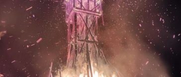 Maramureș: Biserica de lemn din satul Posta, datând din anul 1675, distrusă de fulger