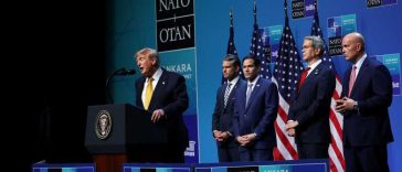 Trump vorbește despre o ”unitate extraordinară” la summitul NATO și remarcă progrese în cheltuielile pentru apărare