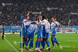 Fotbal: Universitatea Craiova, cu un pas în turul al doilea preliminar al Ligii Campionilor, după 4-1 cu ML Vitebsk