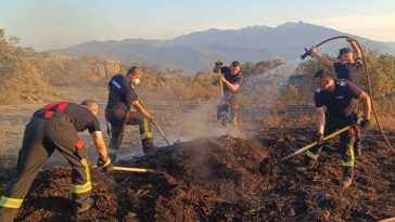 IGSU: Pompierii români au intervenit în zona Trevillach-Montalba în sprijinul colegilor francezi