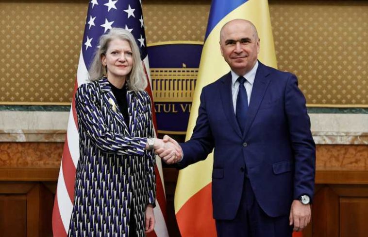 Premierul – întrevedere cu subsecretarul de stat american Allison Hooker; cooperarea strategică România – SUA, temă discutată