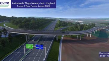 CNIR a atribuit contractul pentru supervizarea proiectării și execuției lucrărilor pe tronsonul 2 Târgu Frumos – Lețcani al A8