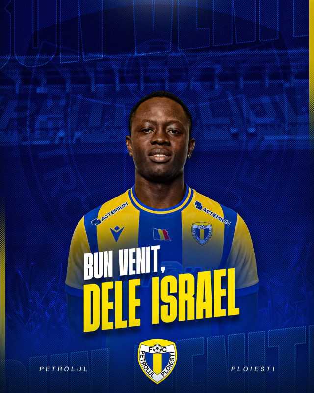 Fotbal: Jucătorul nigerian Dele Ola Israel va evolua la Petrolul Ploiești