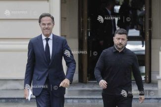 Rutte și Zelenski vor participa la reuniunea de luni a ‘Coaliției de Voință’ de la Paris, anunță Palatul Elysee