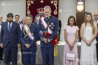 Incendii mortale în Andaluzia: Regele și regina Spaniei au ținut un minut de reculegere în timpul unei ceremonii