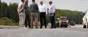Premierul interimar Ilie Bolojan – vizită de lucru pe șantierul Autostrăzii Transilvania