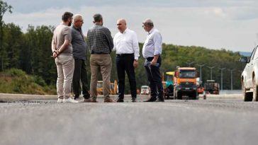 Premierul interimar Ilie Bolojan – vizită de lucru pe șantierul Autostrăzii Transilvania