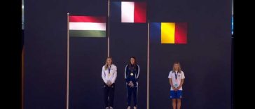 Înot: Aissia Prisecariu a cucerit medalia de bronz la 200 m spate, la Europenele de juniori