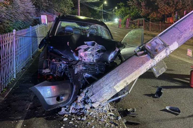 Suceava: Bărbat în stare gravă după un accident la Fălticeni