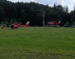 VIDEO Prahova: Două victime ale accidentului din Bucegi – duse cu elicopterul la București; a treia – la Brașov