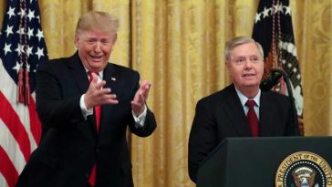 Trump aduce un omagiu senatorului Lindsey Graham, ‘unul dintre cei mai mari’