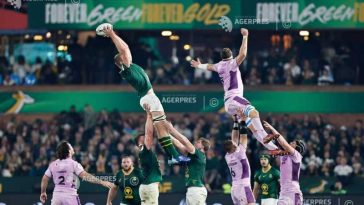 Rugby: Africa de Sud, la a doua victorie în Campionatul Națiunilor
