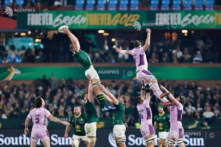 Rugby: Africa de Sud, la a doua victorie în Campionatul Națiunilor