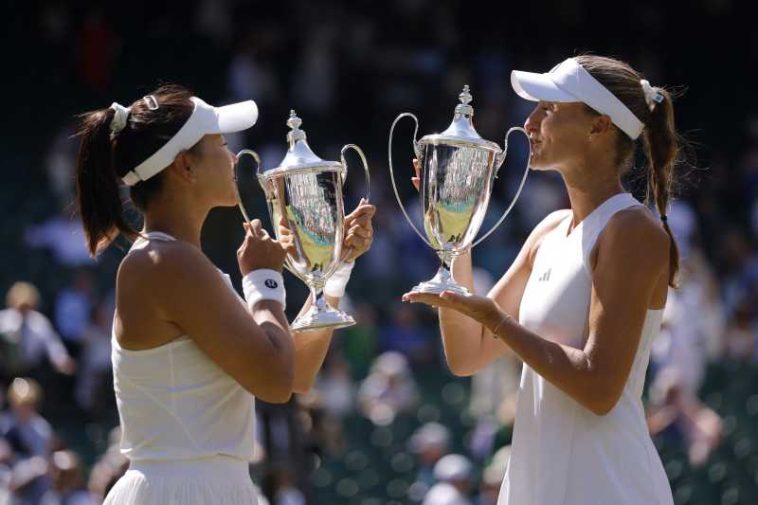 Tenis: Turneul de la Wimbledon – Kristina Mladenovic și Guo Yanyu au cucerit trofeul la dublu feminin