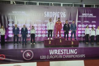 Lupte: Darius Sas a obținut medalia de bronz la Europenele Under-20
