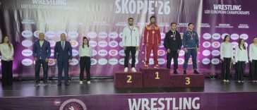 Lupte: Darius Sas a obținut medalia de bronz la Europenele Under-20