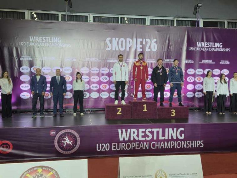 Lupte: Darius Sas a obținut medalia de bronz la Europenele Under-20
