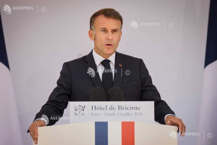 Franța și Europa, pregătite să apere ‘libertatea și dreptul cu prețul sângelui, dacă este nevoie’, spune Macron