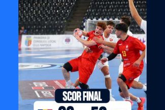 Handbal masculin: România, surclasată de Slovenia la Campionatul European U20